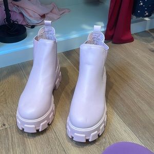 PInk Steve Madden boots